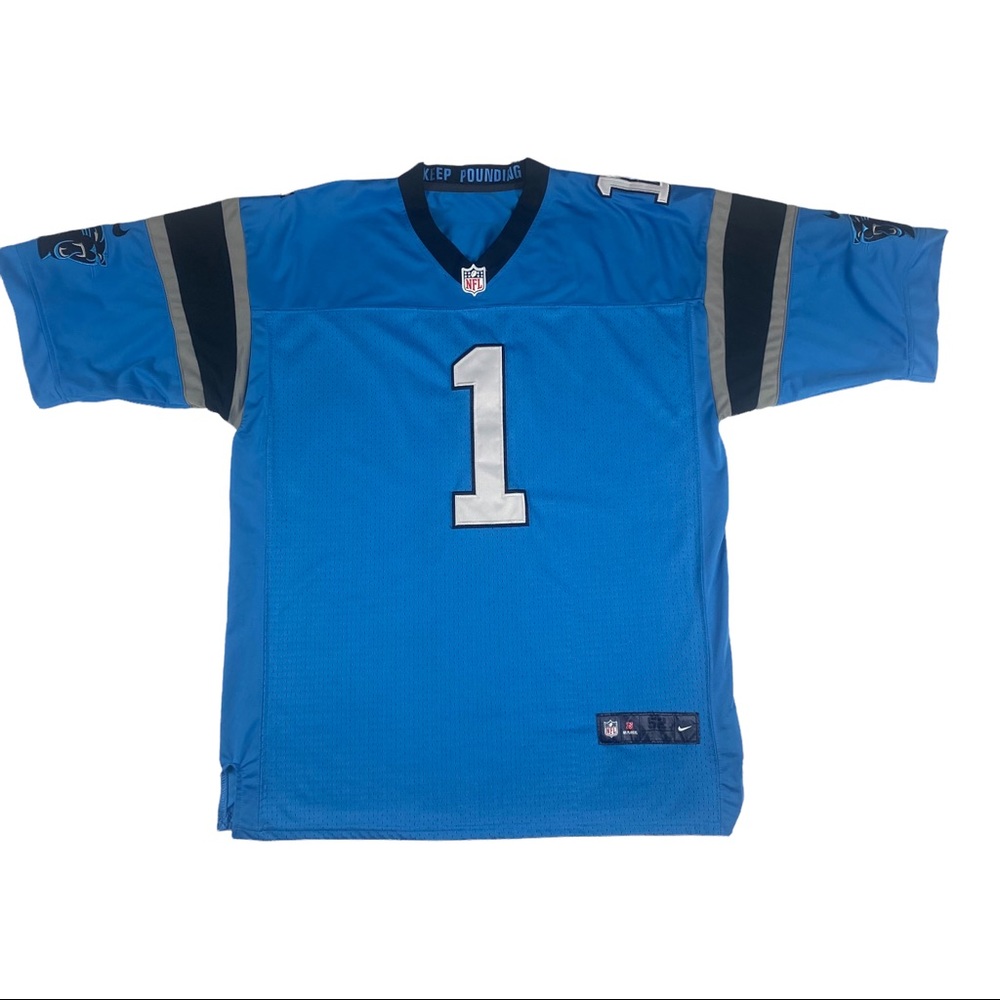 Carolina Panthers Nike Jersey National Football League Cam Newton Sz 52 (XL)